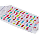 JAGS, Gem Stones Sticker | Multicolour | Round.
