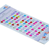 JAGS, Gem Stones Sticker - Heart | Multicolour.