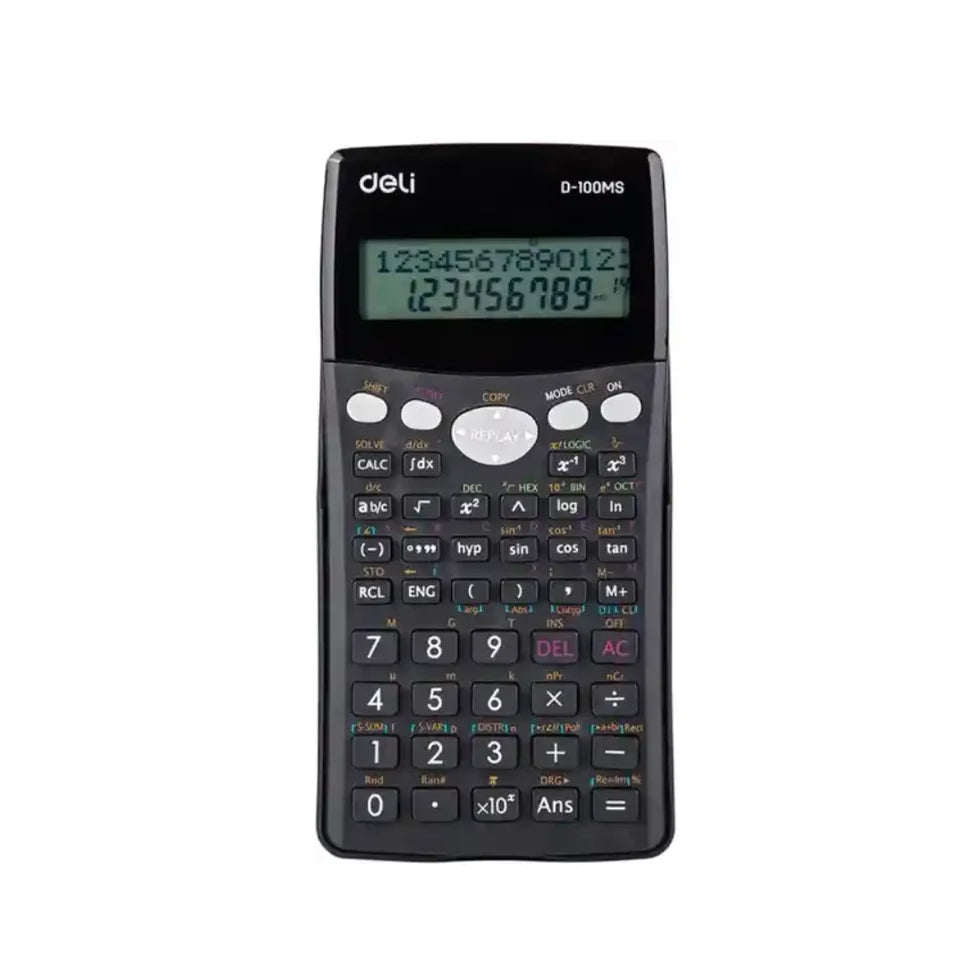 DELI, Scientific Calculator - D100MS | 300 Functions.
