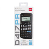 DELI, Scientific Calculator - D417PR | 417 Functions.