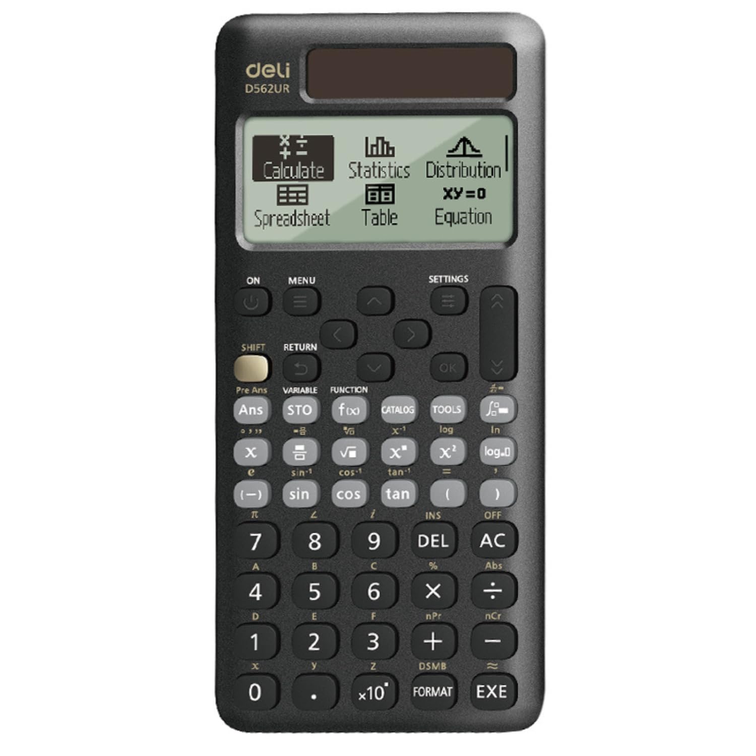 DELI, Scientific Calculator - D562UR | 562+ Functions.