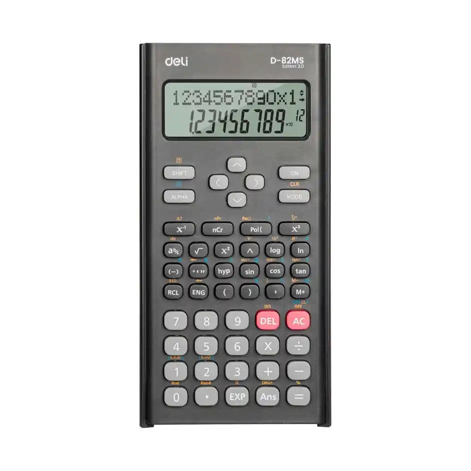 DELI, Scientific Calculator - D82MS 2.0 | 240 Functions.