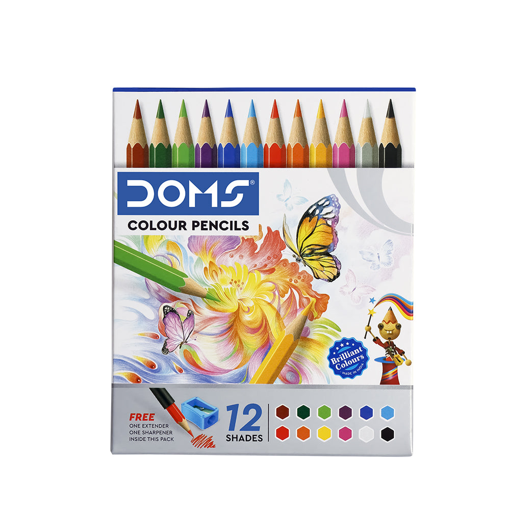 DOMS, Colour Pencil | Set of 12. – OXFORD stationers