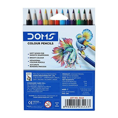 DOMS, Colour Pencil | Set of 12. – OXFORD stationers