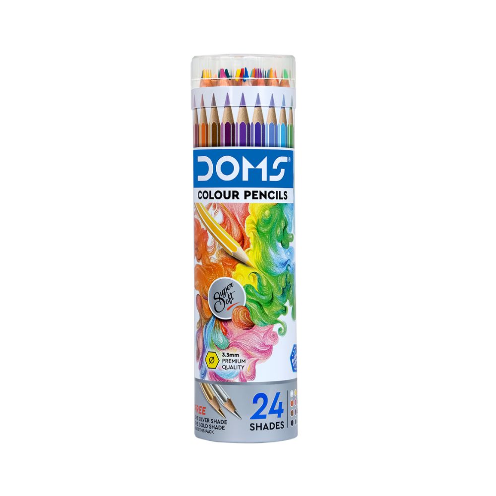 DOMS, Colour Pencil | Set of 24. – OXFORD stationers