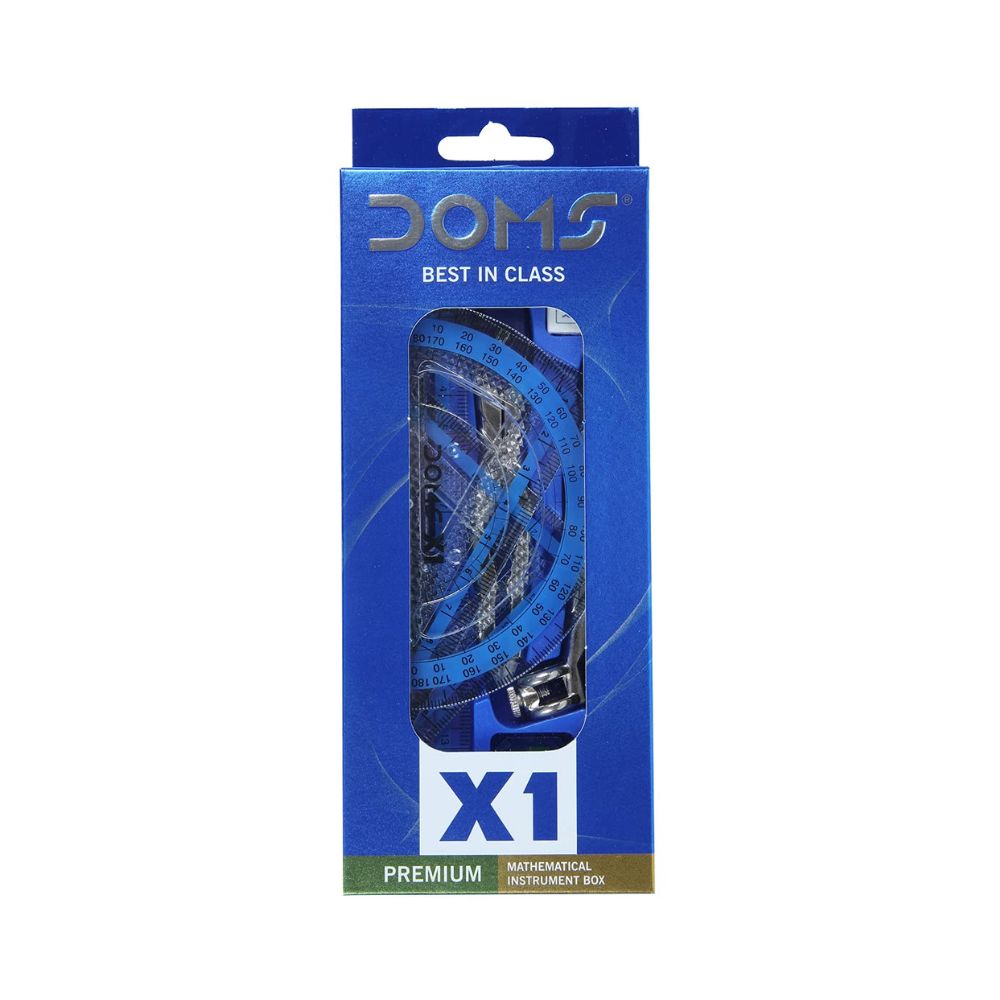 Domastics Box DOMS, Mathematical Instrument Box - X1 PREMIUM. – OXFORD stationers
