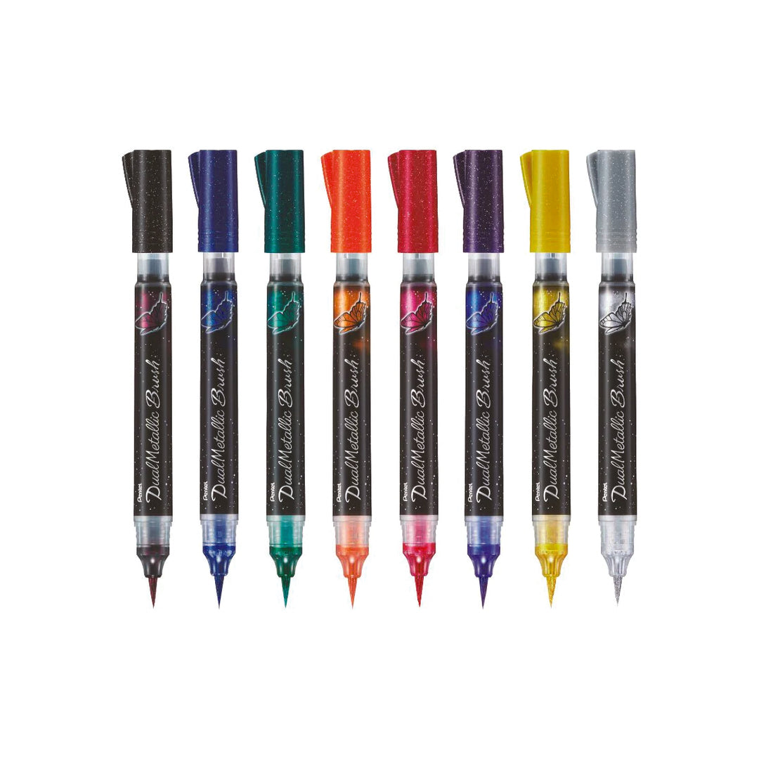PENTEL, Duel Metalic brush - Arts.