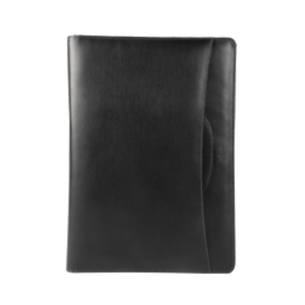 ELAN, Zip Around Folder With Handle | BLACK | A4.