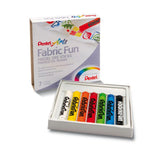PENTEL, Fabric Fun Pastel Dye Sticks - Arts | 7 Colours.