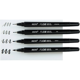 BRUSTRO, Brush Pen - Artists | Fude | Set Of 4.