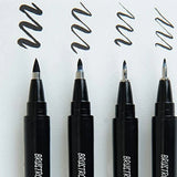 BRUSTRO, Brush Pen - Artists | Fude | Set Of 4.