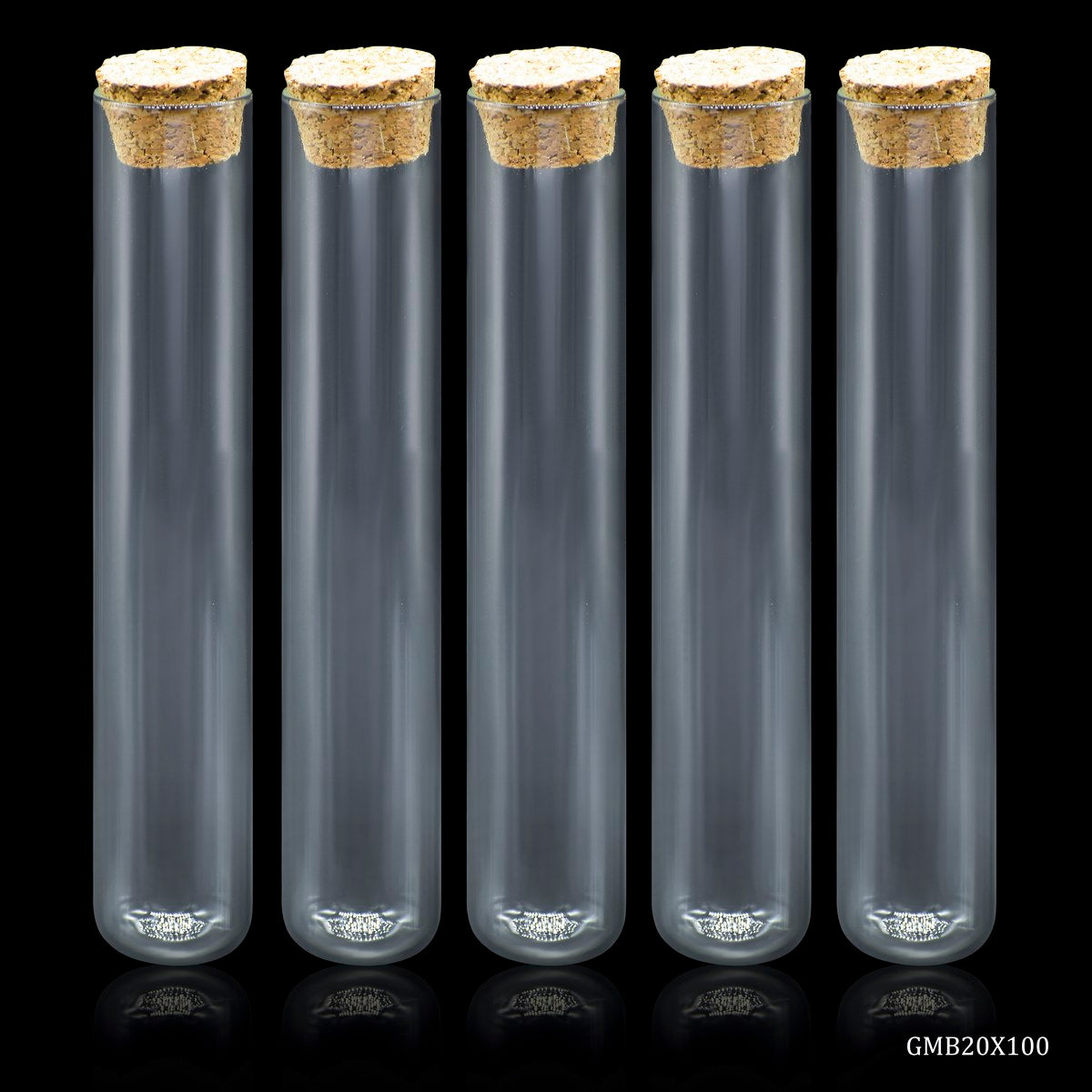 JAGS, Glass Message Bottle | 5 pcs | 20×100 | 100 mm.