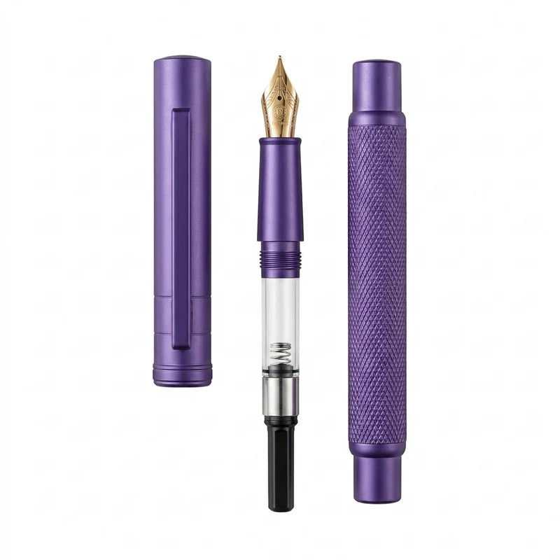 HONGDIAN, Fountain Pen - 1851 | PURPLE | Medium.