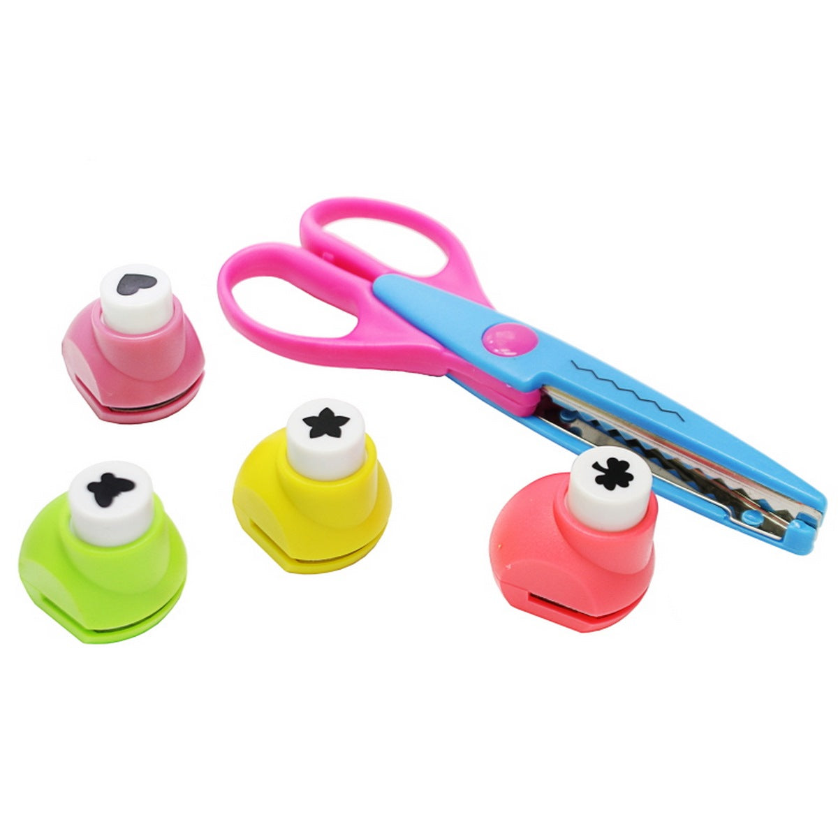 JAGS, Scissors With Punch - Set of 5.