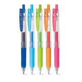 ZEBRA, Rollerball Pen - SARASA Clip | Gel | Set of 5.
