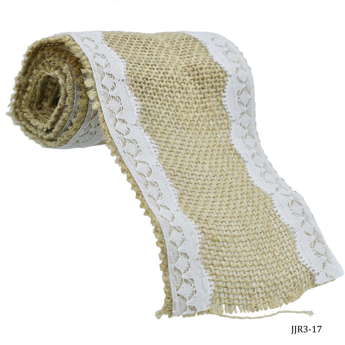 JAGS, Jute Roll - 2 Side Lace | 3 inch.