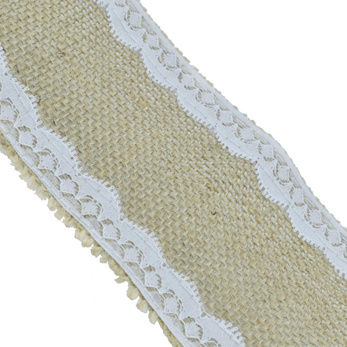 JAGS, Jute Roll - 2 Side Lace | 3 inch.