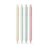 KACO, Gel Pen - PURA | Biodegradable | Set of 4 | 0.5mm.
