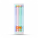 KACO, Gel Pen - ON | Rechargeable | Black Ink | Set of 4 | 0.5mm.
