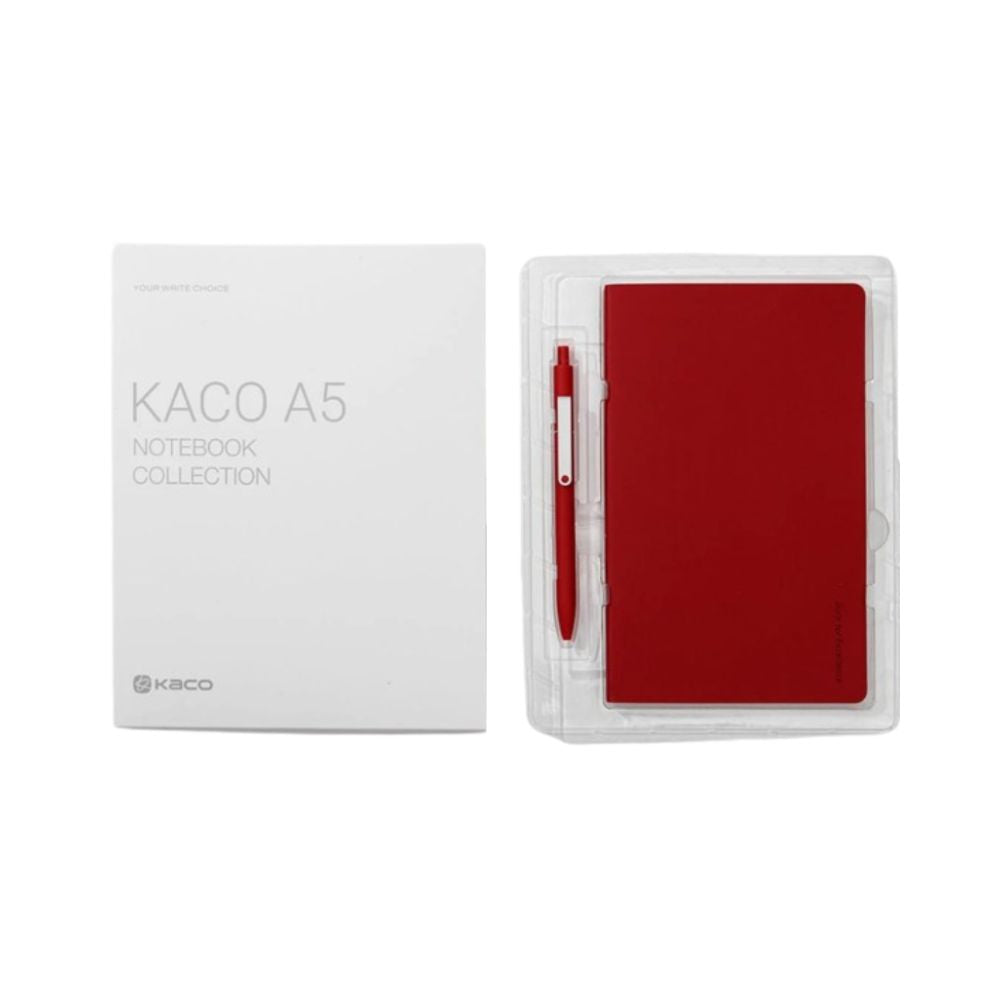 KACO, Gift Set - A5 PU Notebook + Midot Gel Pen.