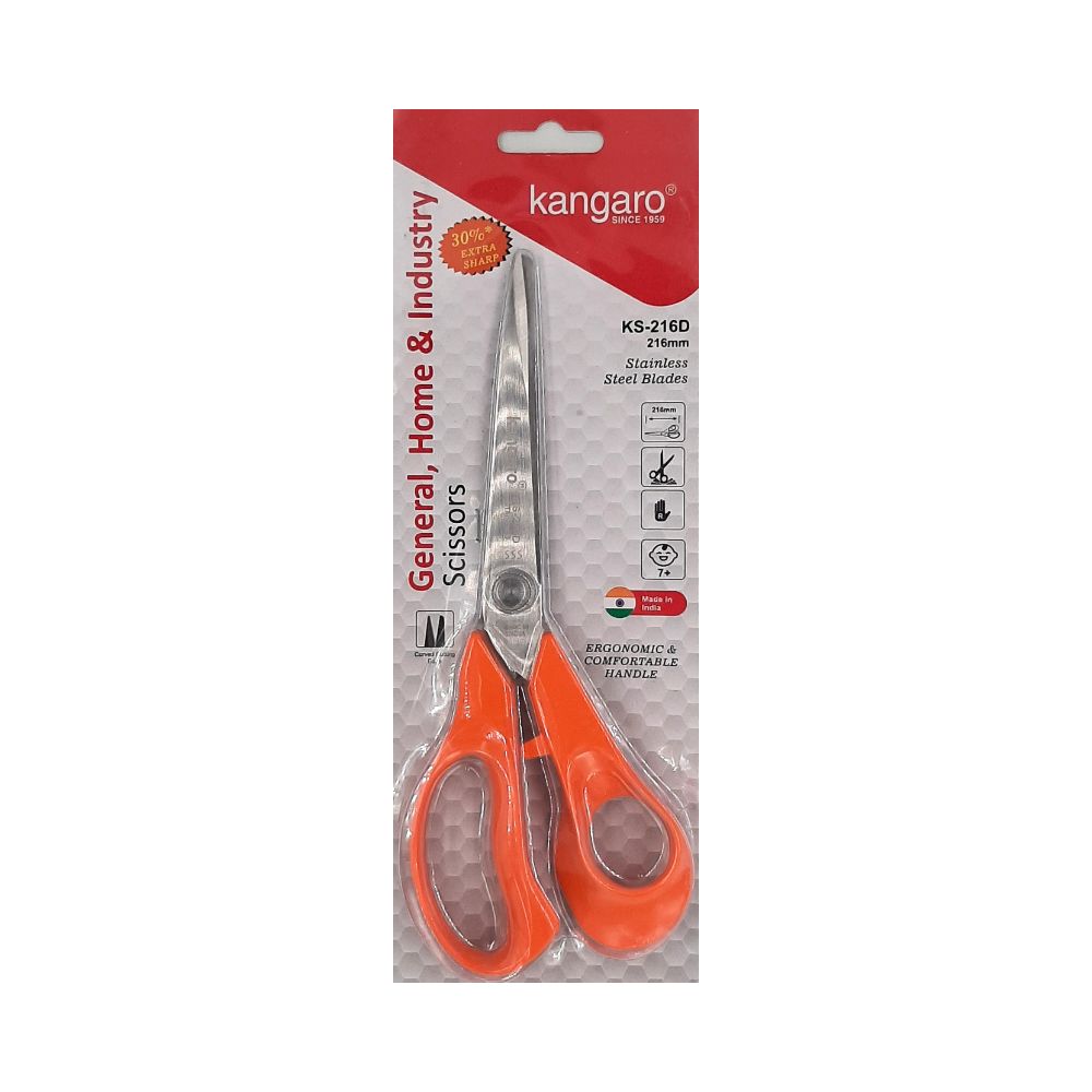 KANGARO, Scissor | KS216D | 216 mm | 21.6 cm. – OXFORD stationers