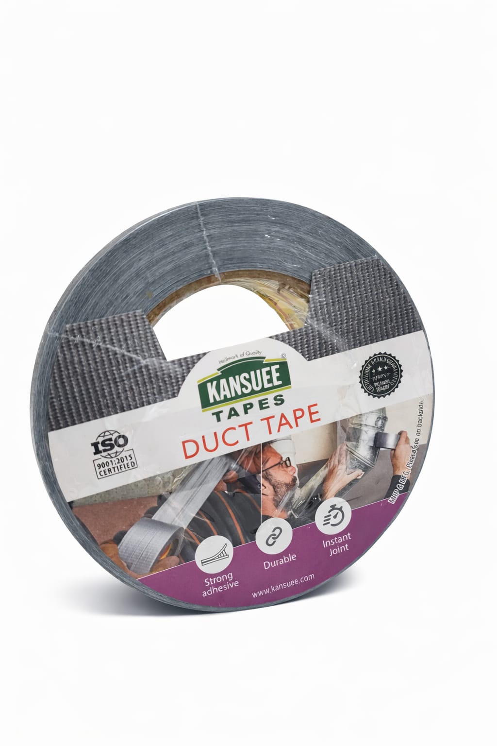 KANSUEE, Duct Tape - Silver | 48mm X 40 mtr (2 inch).