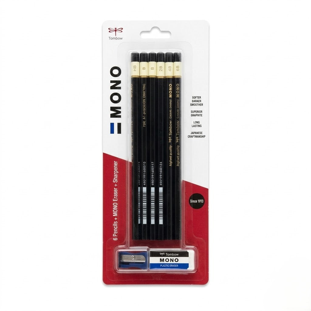 TOMBOW, Drawing Set - MONO | Set of 8.
