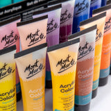 MONT MARTE, Acrylic Colour Paint Set - Signature | 48pc | 36ml.