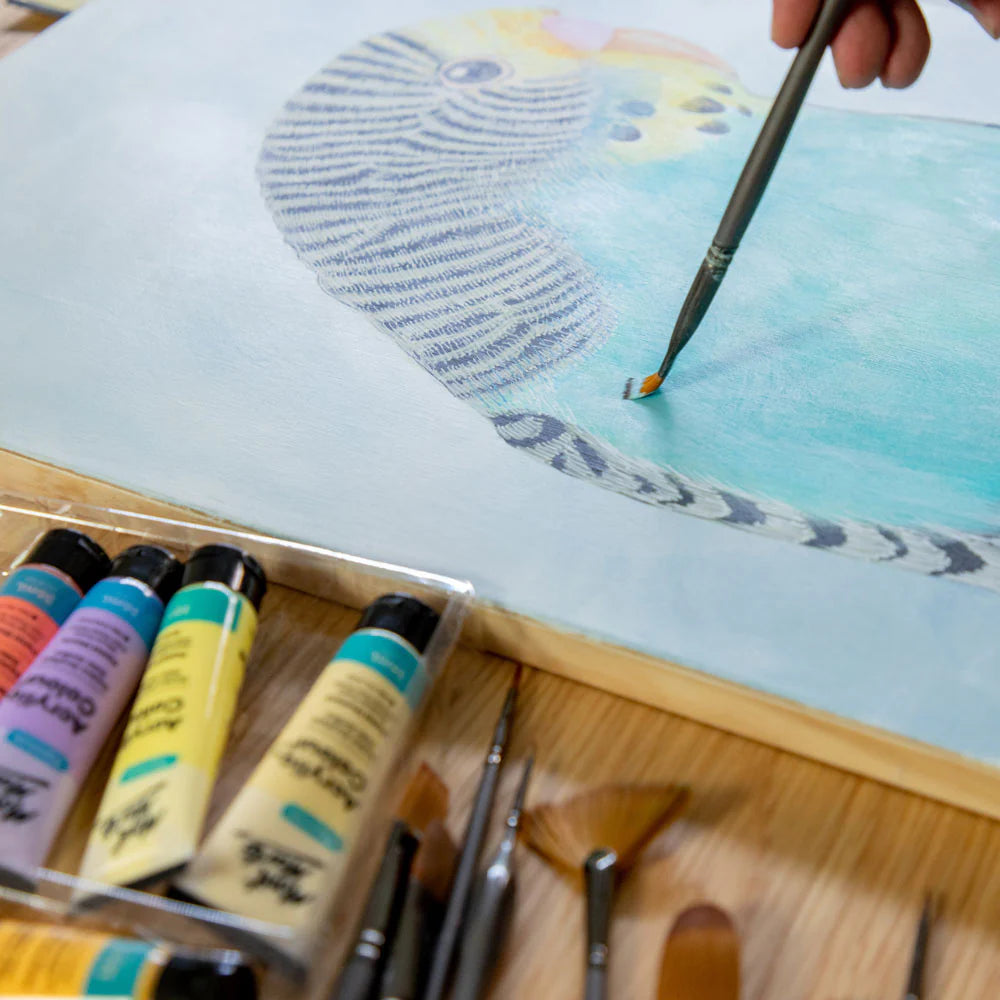 MONT MARTE, Acrylic Colour Pastel Paint Set - Signature | 36pc | 36ml.