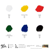 MONT MARTE, Acrylic Ink - Premium | 6pc | 20ml.