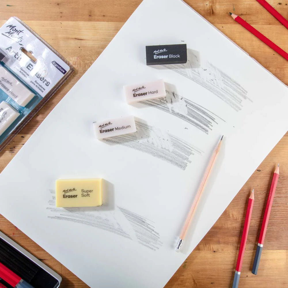 MONT MARTE, Erasers | Signature | 4pc.