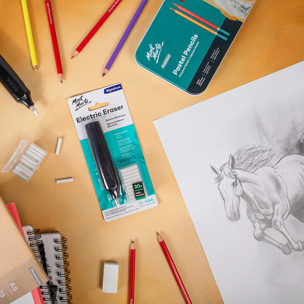 MONT MARTE, Electric Eraser - Signature.