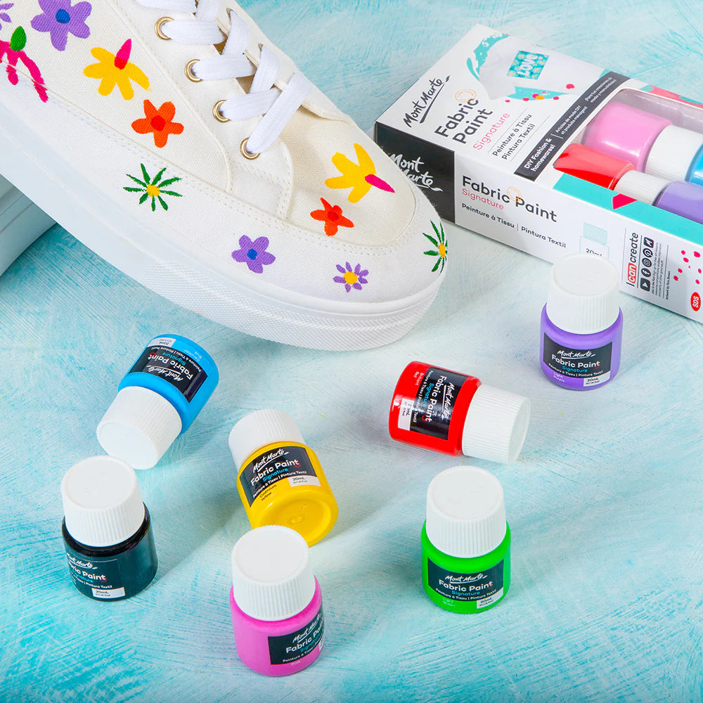 MONT MARTE, Fabric Paint Set - Signature | 20ml.