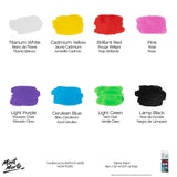 MONT MARTE, Fabric Paint Set - Signature | 20ml.