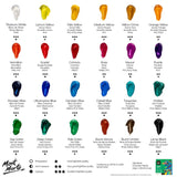 MONT MARTE, Gouache Paints | Signature | 24pc | 12ml.