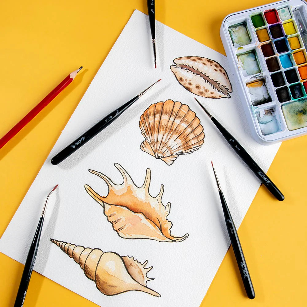 MONT MARTE, Mini Detail Brushes - Signature | 5pc.