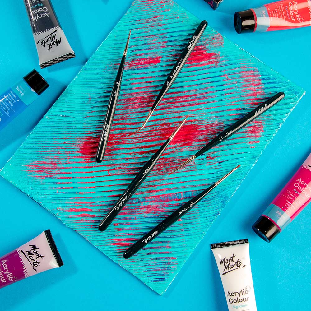 MONT MARTE, Mini Detail Brushes - Signature | 5pc.