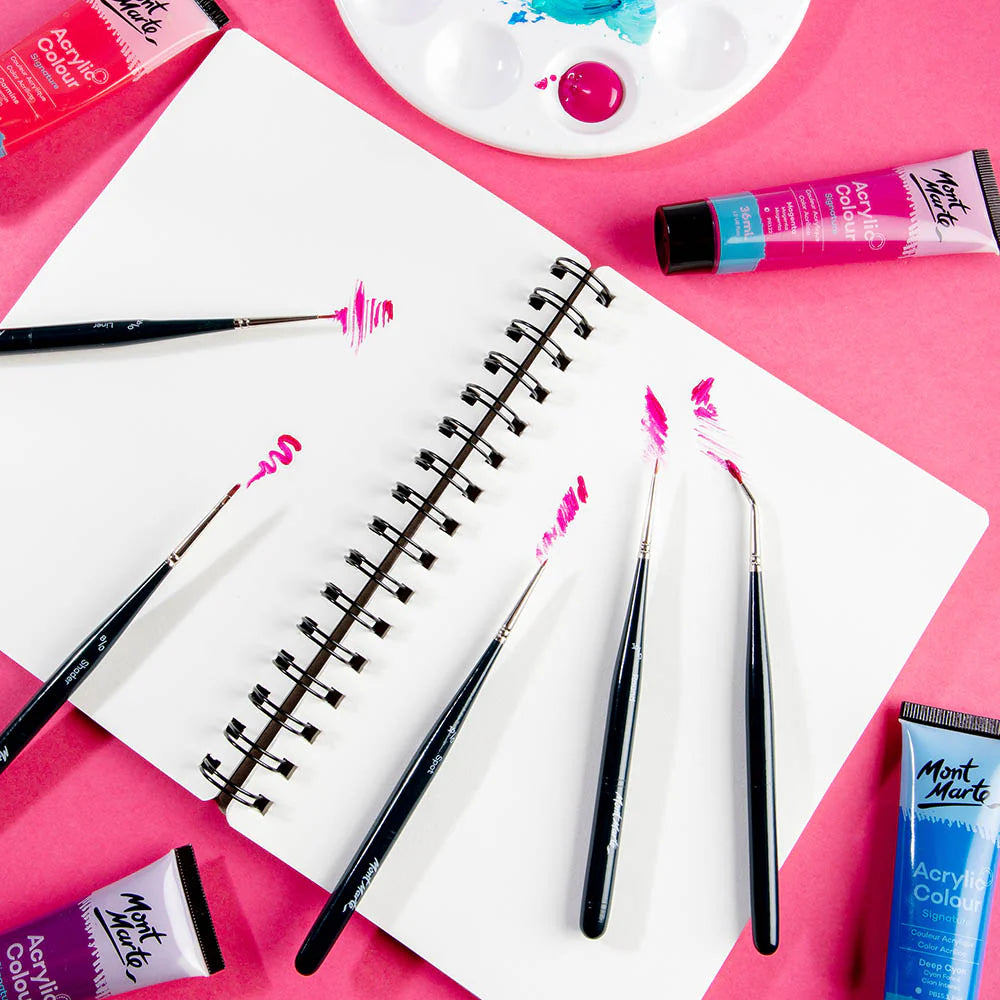 MONT MARTE, Mini Detail Brushes - Signature | 5pc.