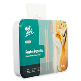 MONT MARTE, Pastel Pencils - Premium | Crayons Patels | 24pc.