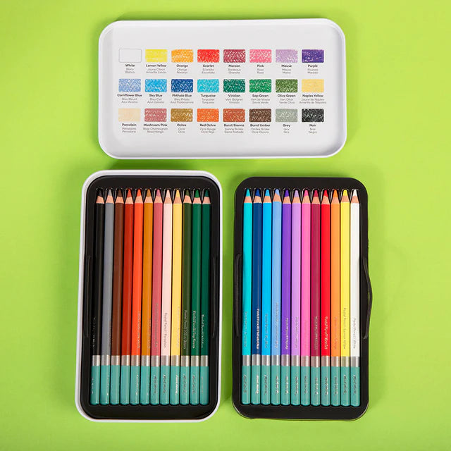 MONT MARTE, Pastel Pencils - Premium | Crayons Patels | 24pc.