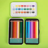 MONT MARTE, Pastel Pencils - Premium | Crayons Patels | 24pc.