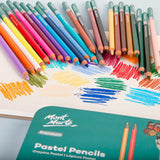 MONT MARTE, Pastel Pencils - Premium | Crayons Patels | 24pc.