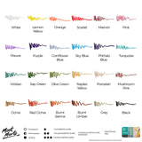 MONT MARTE, Pastel Pencils - Premium | Crayons Patels | 24pc.