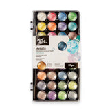 MONT MARTE, Watercolour Set - Signature | Metallic | 37pc.