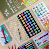 MONT MARTE, Watercolour Set - Signature | Metallic | 37pc.