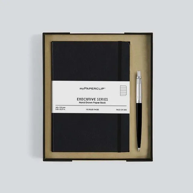 PARKER X myPAPERCLIP - GIFT SET | S1 | Notebook + Pen.