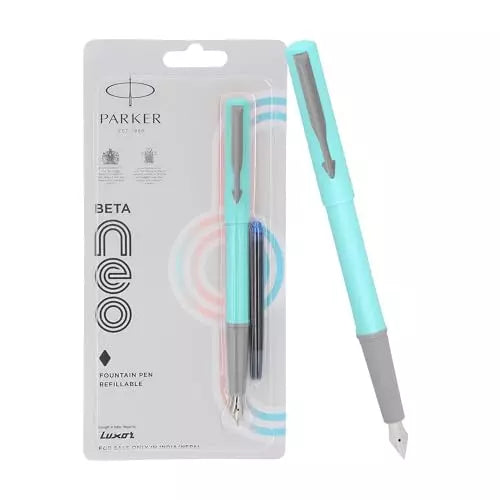 PARKER, Fountain Pen - BETA Neo | PASTEL | Coated Clip.