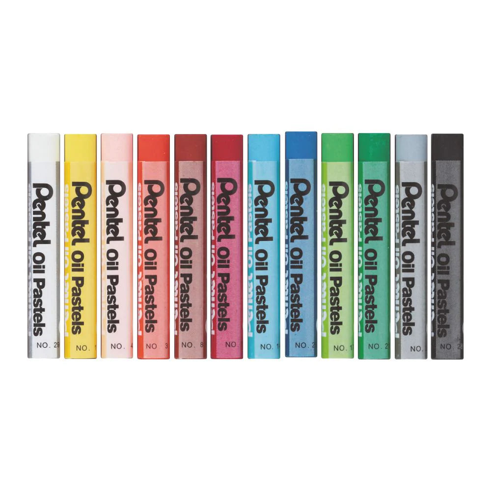 PENTEL, Oil Pastel - Arts | 12 pc.