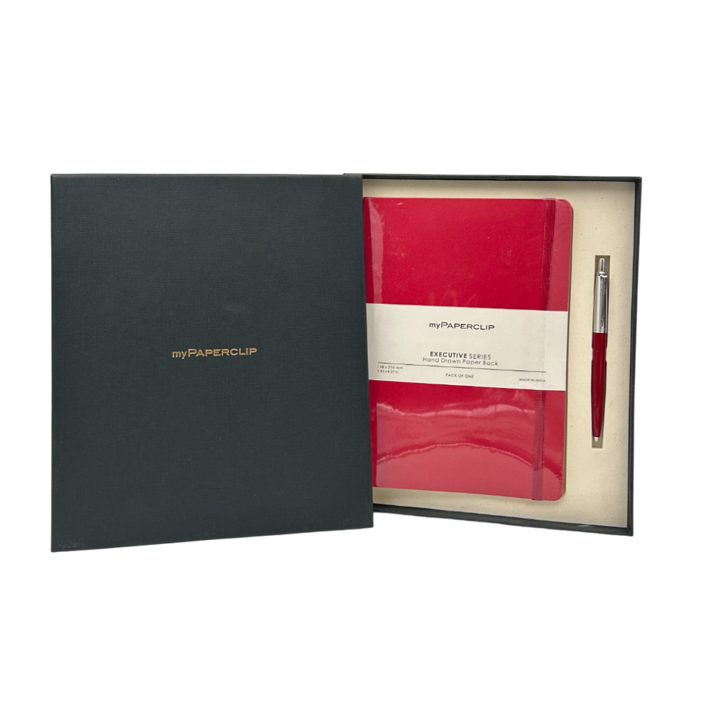 PARKER X myPAPERCLIP - GIFT SET | S1 | Notebook + Pen.
