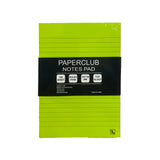 PAPERCLUB, Notes Pad - Ruled | 105*148 | 100 Sheets.